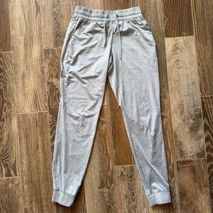 Adidas Light Gray Jogger Sweatpants
